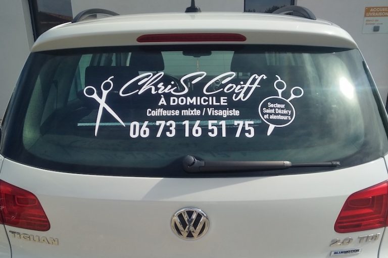 Autocollant Voiture « LANZAROTE » – Découpe Sur Mesure (env. 11 Cm) – Vinyle Haute Qualité